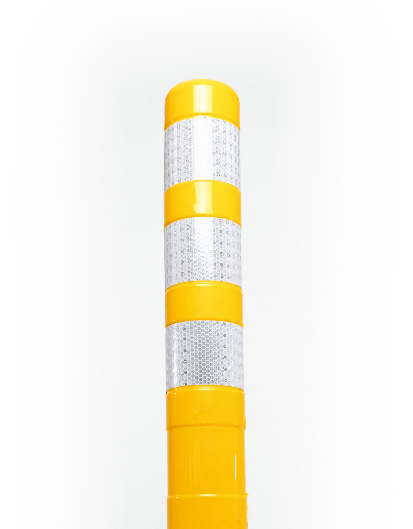 Balise autorelevable flexible jalonnement 75 cm jaune