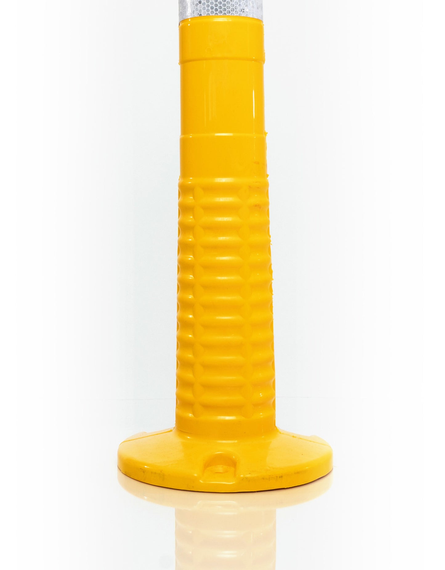 Balise autorelevable flexible jalonnement 75 cm jaune