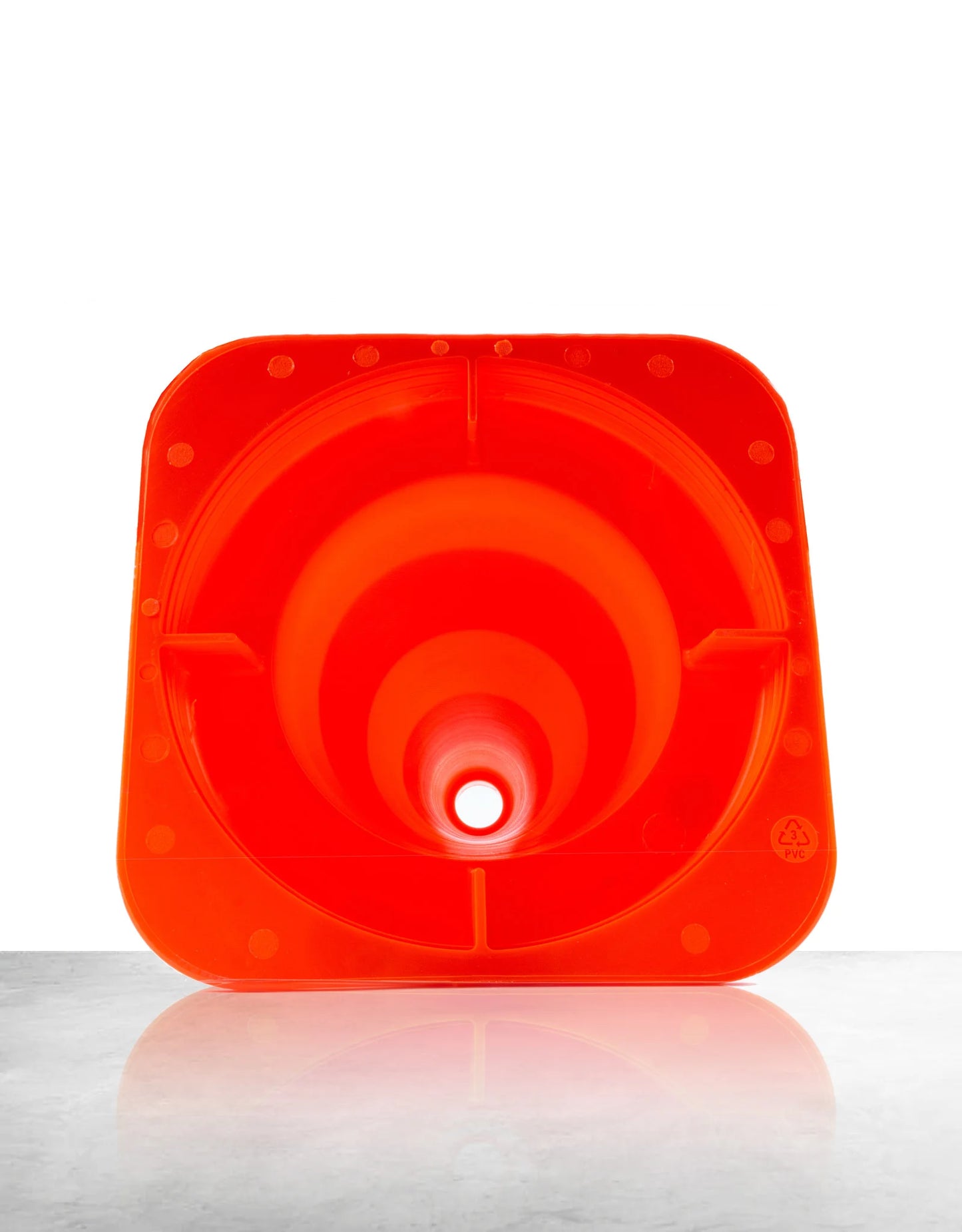 Cône de signalisation orange 50 cm