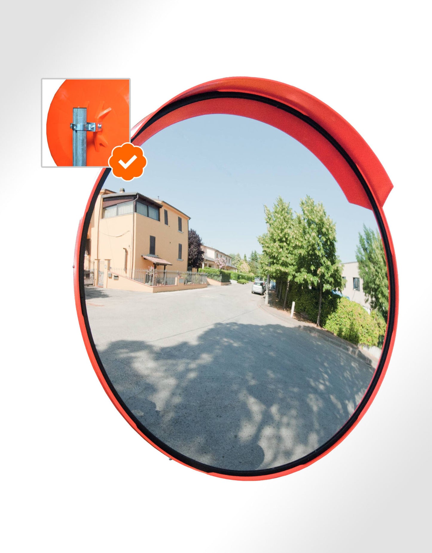 Miroir multi-usages extérieur convexe - diamètre cm 50