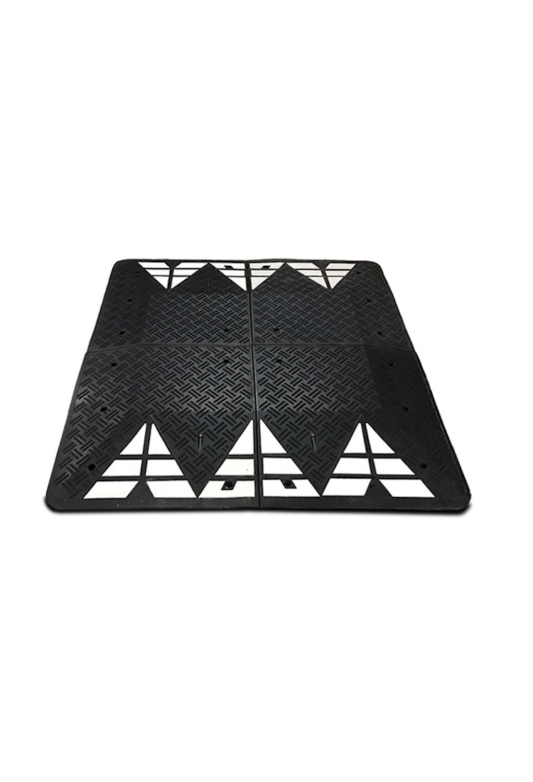 Coussin berlinois ralentisseur 2 m x 1.8 m - Noir