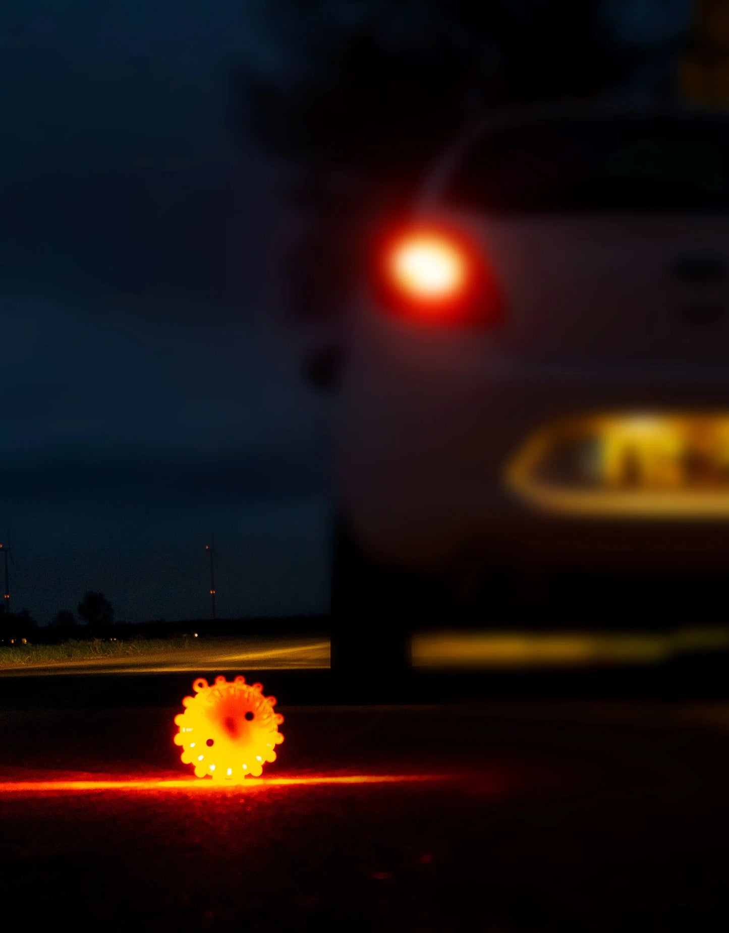 Lampe LED de signalisation orange