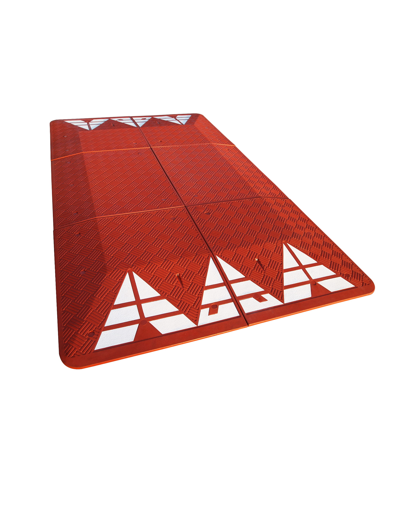 Coussin berlinois ralentisseur 3 m x 1.8 m - Rouge