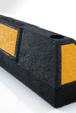 Butée de parking, noir / jaune, 55 cm