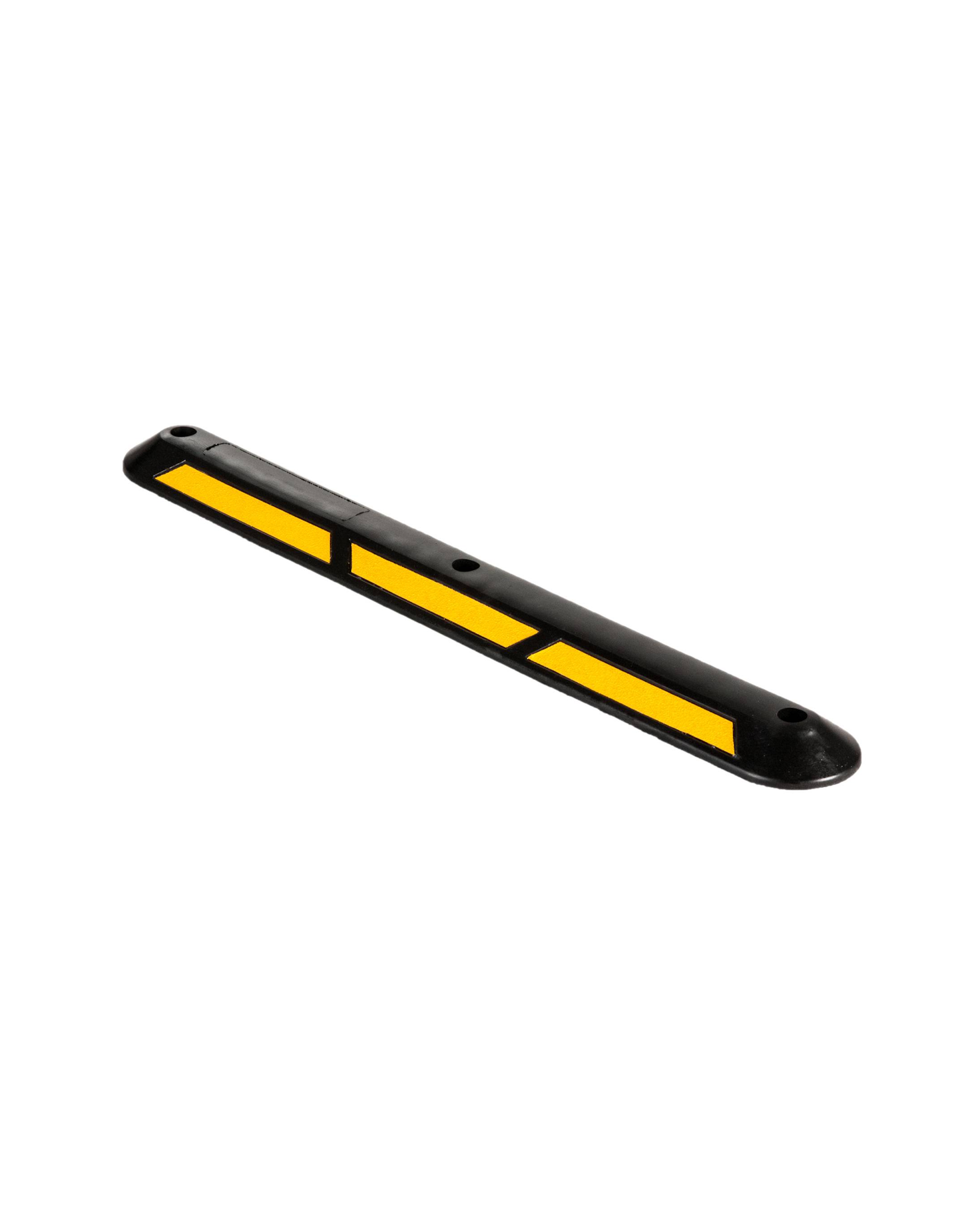 Séparateur de voie pour piste cyclable en caoutchouc noir / jaune