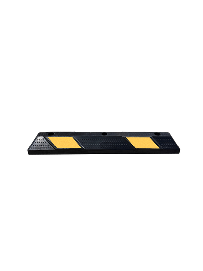 Butée de parking, noir / jaune, 90 cm