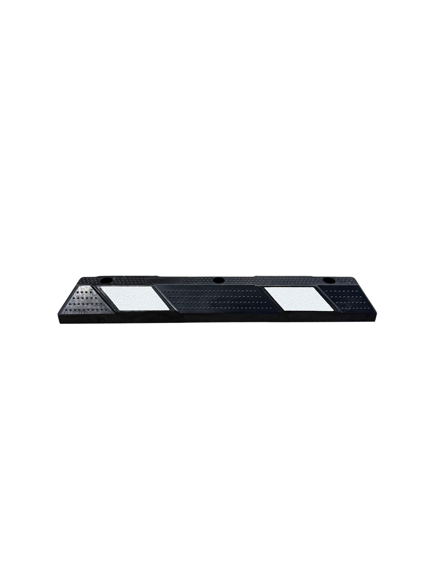 Butée de parking, noir / blanc, 90 cm