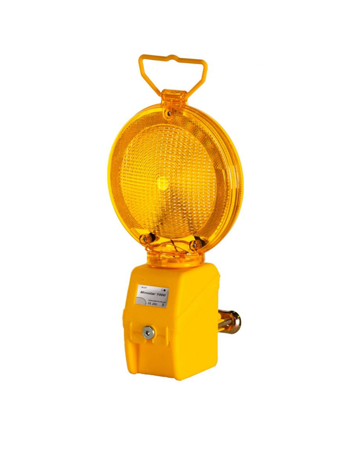 Lampe de chantier jaune