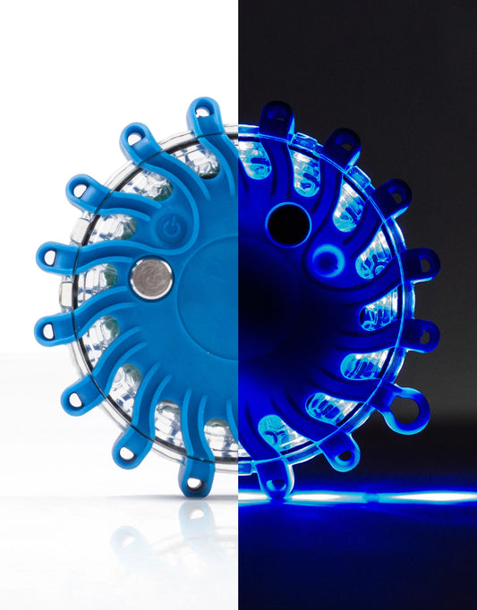 Lampe LED de signalisation bleu