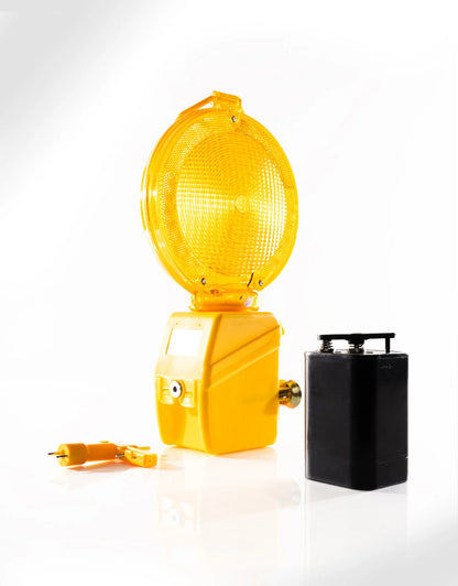 Lampe de chantier jaune