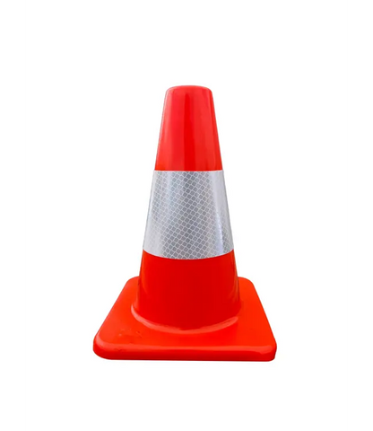Cône de signalisation orange 30 cm
