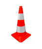 Cône de signalisation orange 50 cm