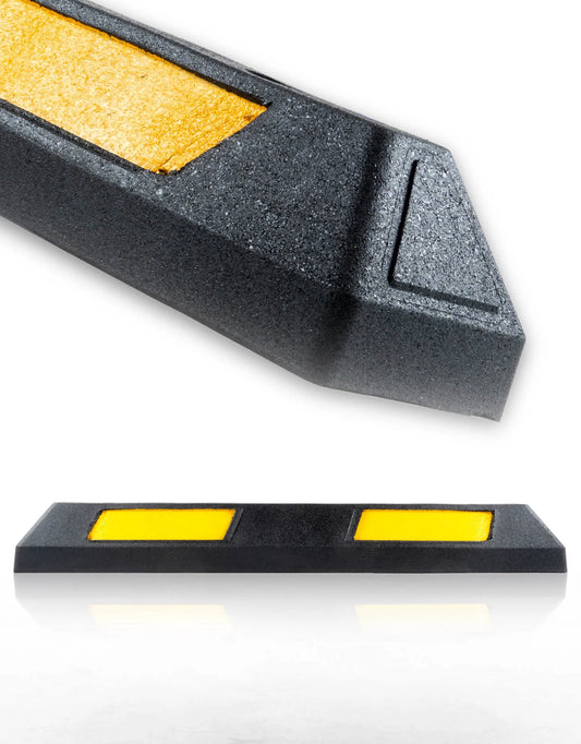 Butée de Parking, noir / jaune, 90 cm